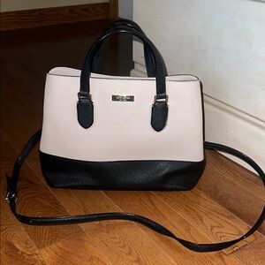 Kate Spade Black and Cream Women's Bag